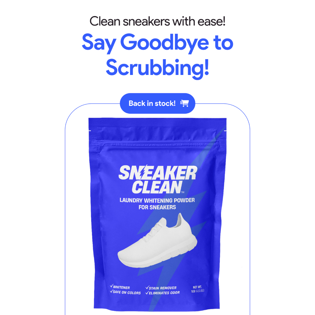 Laundry Cleaning Powder for Sneakers 2oz Sample Size