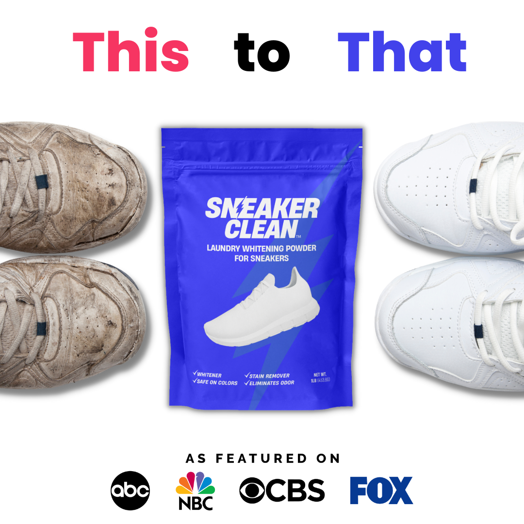 Sneaker Powder Laundry Whitening Powder for Sneakers – Sneaker Clean